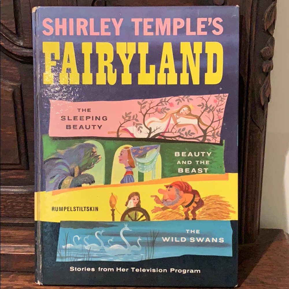 Shirley Temple Fairyland 1958 Book